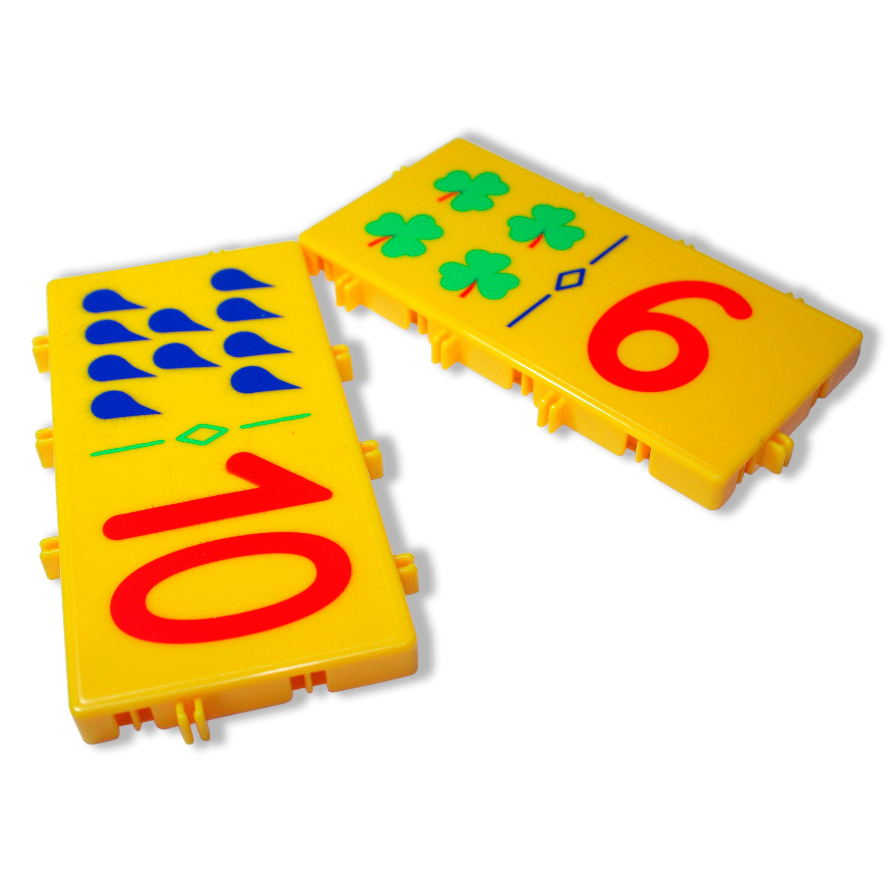 "Multimás+" ➡️ Pzs encajables. Dominó Número - Cantidad