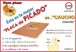 Load image into Gallery viewer, Placa de caucho - Lado
