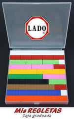 Load image into Gallery viewer, Regletas con Caja graduada - Lado
